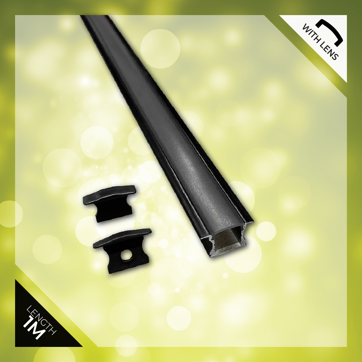 Deep Recessed Channel (Black)